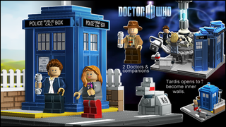 Illustration for article titled One week on, these are the 5 best Doctor Who projects on Lego CUUSOO